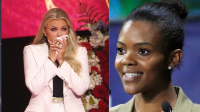 Laura Loomer (L), Erika Kirk and Candace Owens (L). (File ) Laura Loomer (L), Erika Kirk and Candace Owens (L). (File )