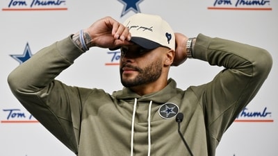 Dallas Cowboys quarterback Dak Prescott. (AP) Dallas Cowboys quarterback Dak Prescott. (AP)