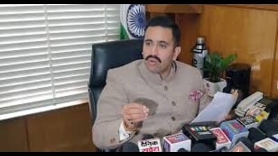Himachal PWD minister Vikramaditya Singh. (File)