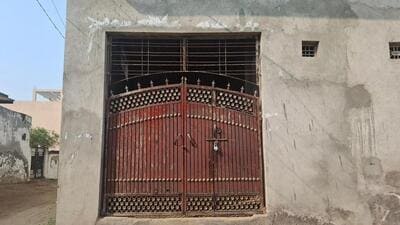 Houses locked in Hidayat colony in Nuh. (HT photo | Mihika Shah) Houses locked in Hidayat colony in Nuh. (HT photo | Mihika Shah)