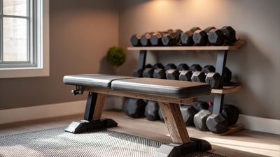 Compact benches that simplify building a steady home workout setup. (Adobe ) Compact benches that simplify building a steady home workout setup. (Adobe )