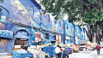 Mumbai, India - July 4, 2025:Godown at Sassoon Dock, at Colaba in Mumbai, India, on Friday, July 4, 2025. (Photo by Anshuman Poyrekar/ Hindustan Times) (Hindustan Times) Mumbai, India - July 4, 2025:Godown at Sassoon Dock, at Colaba in Mumbai, India, on Friday, July 4, 2025. (Photo by Anshuman Poyrekar/ Hindustan Times) (Hindustan Times)