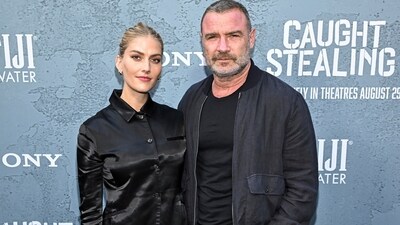 Liev Schreiber and his wife Taylor Neisen. (Evan Agostini/Invision/AP) Liev Schreiber and his wife Taylor Neisen. (Evan Agostini/Invision/AP)