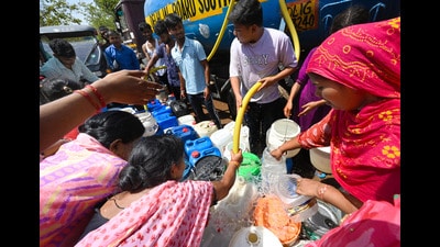 Delhi depends primarily on its neighbours for 86.5% of its raw water supply. (Representative photo) Delhi depends primarily on its neighbours for 86.5% of its raw water supply. (Representative photo)