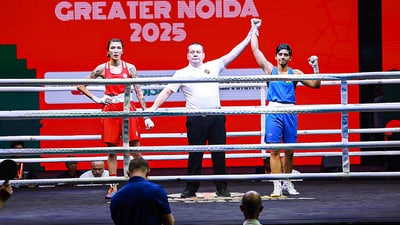 Preeti Pawar last competed at 2024 Paris Olympics defeated reigning world champion and 2021 Tokyo Olympics bronze medallist Huang Hsiao-wen of Chinese Taipei 4-0. (BFI) Preeti Pawar last competed at 2024 Paris Olympics defeated reigning world champion and 2021 Tokyo Olympics bronze medallist Huang Hsiao-wen of Chinese Taipei 4-0. (BFI)
