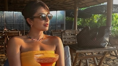Priyanka Chopra soaked in the sun and made the most of her time in Goa. Priyanka Chopra soaked in the sun and made the most of her time in Goa.