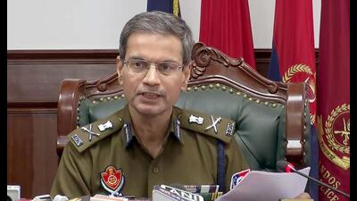 The DGP has been called to brief the commission on the status of cases and arrests made during the poll code for the November 11 election (HT Photo) The DGP has been called to brief the commission on the status of cases and arrests made during the poll code for the November 11 election (HT Photo)