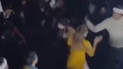 The dancer was attacked by a man at the pre-wedding celebration when she objected to his conduct during her performance