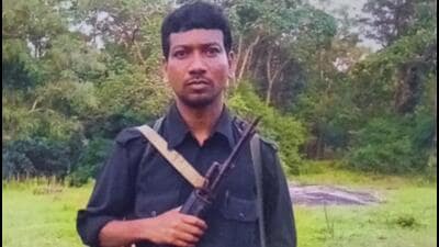 Top Naxalite commander Madvi Hidma, who had masterminded several attacks over the last two decades, was killed in an encounter in neighbouring Andhra Pradesh on Tuesday. (CRPF) Top Naxalite commander Madvi Hidma, who had masterminded several attacks over the last two decades, was killed in an encounter in neighbouring Andhra Pradesh on Tuesday. (CRPF)