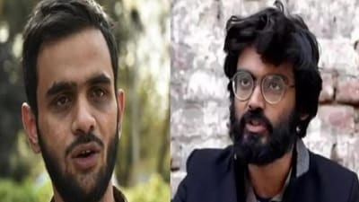 Umar Khalid and Sharjeel Imam. (File Photos) (HT_PRINT) Umar Khalid and Sharjeel Imam. (File Photos) (HT_PRINT)