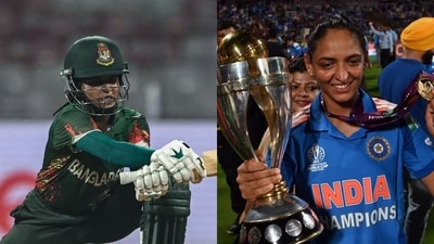 Bangladesh captain targets Harmanpreet Kaur (AFP/HT) Bangladesh captain targets Harmanpreet Kaur (AFP/HT)