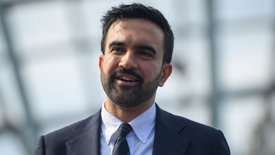 Mayor-Elect Zohran Mamdani speaks during a press conference at the Unisphere in Flushing Meadows Corona Park (Getty Images via AFP) Mayor-Elect Zohran Mamdani speaks during a press conference at the Unisphere in Flushing Meadows Corona Park (Getty Images via AFP)