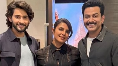 Priyanka Chopra is elated to share screen with Prithviraj Sukumaran and Mahesh Babu. (Instagram) Priyanka Chopra is elated to share screen with Prithviraj Sukumaran and Mahesh Babu. (Instagram)