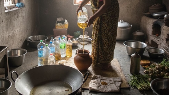 According to Dr Sharma, if you ever have to use it, mustard oil and groundnut oil cause relatively less damage, but avoid those as well, as much as possible. (Made using Gemini AI)