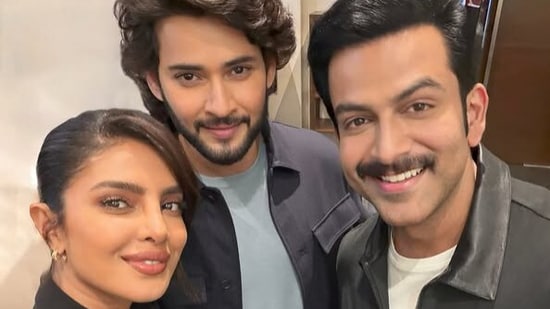 ప్రియాంక చోప్రా, మహేష్ బాబు, పృథ్వీరాజ్ సుకుమారన్ (instagram-priyankachopra)