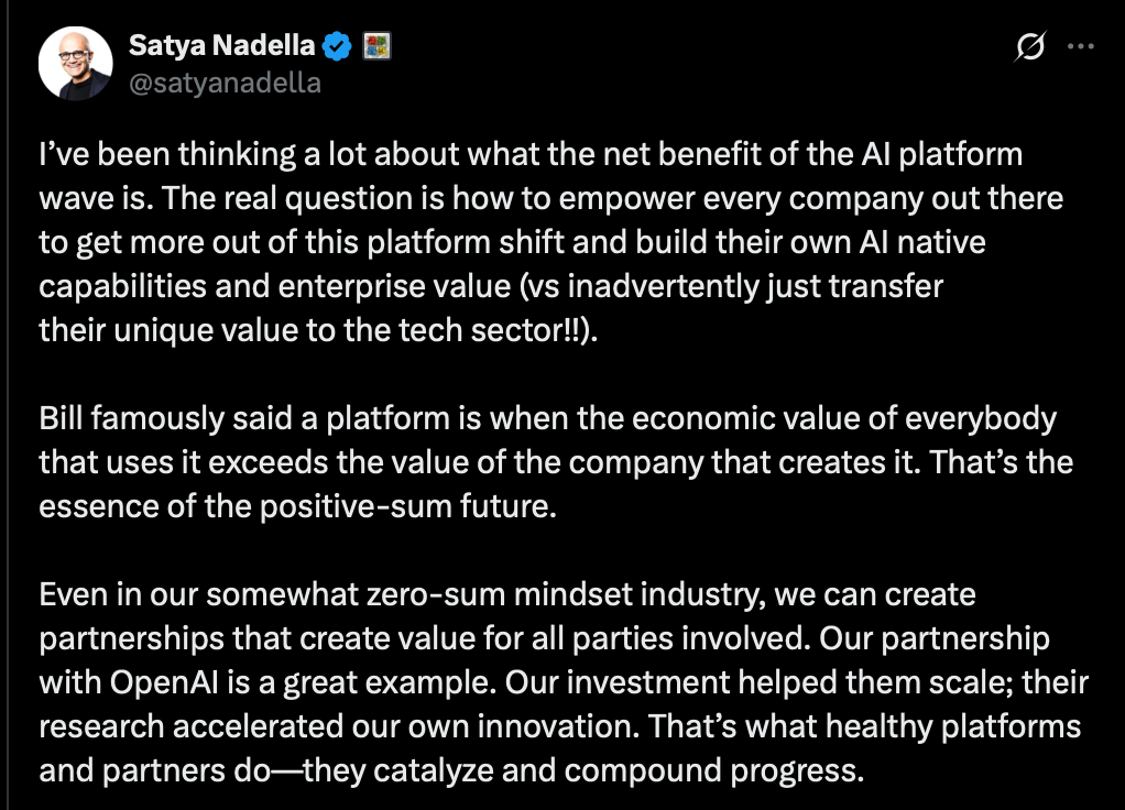 Satya Nadella Satya Nadella