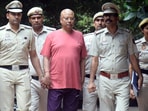 File photo of self-styled 'godman' Swami Chaitanyananda Saraswati accused of sexual harassment case. 
