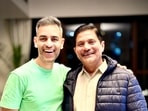 Ankur Warikoo with his driver, Dayanand Bhaiya. Ankur Warikoo with his driver, Dayanand Bhaiya.
