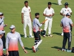 India's Ravindra Jadeja during a training session ahead of the second Test cricket match between India and South Africa, at Eden Gardens in Kolkata. (PTI) India's Ravindra Jadeja during a training session ahead of the second Test cricket match between India and South Africa, at Eden Gardens in Kolkata. (PTI)