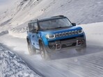 The 2026 Jeep Recon EV debuts in the Moab trim with Gloss Black accents, illuminated seven-slot grille, and Wrangler-inspired LED tail-lamps