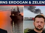 Russia drone ignites Turkish tanker inferno just inches from NATO soil