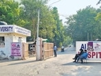 The Al Falah University in Faridabad. (HT Photo)