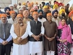 The Punjab unit of the Bharatiya Janata Party (BJP) on Wednesday organised a “kirtan darbar” at Anandpur Sahib, marking the commencement of a series of religious programmes dedicated to the 350th year of the martyrdom of Guru Teg Bahadur, revered as “Hind Di Chadar” for his sacrifice for humanity and religious freedom. The Punjab unit of the Bharatiya Janata Party (BJP) on Wednesday organised a “kirtan darbar” at Anandpur Sahib, marking the commencement of a series of religious programmes dedicated to the 350th year of the martyrdom of Guru Teg Bahadur, revered as “Hind Di Chadar” for his sacrifice for humanity and religious freedom.