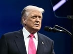 Donald Trump delivers remarks at the US-Saudi Investment Forum Wednesday. Donald Trump delivers remarks at the US-Saudi Investment Forum Wednesday.