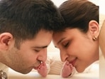 Parineeti Chopra and Raghav Chadha with baby Neer