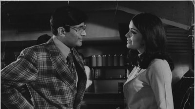 She won the Filmfare Best Supporting Actress award early in her career. She is seen here with Dev Anand. She won the Filmfare Best Supporting Actress award early in her career. She is seen here with Dev Anand.