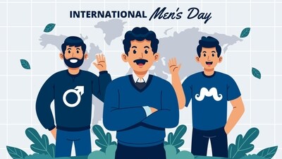 Happy International Men’s Day 2025: Celebrated on November 19 to honour men's contributions. the day aims to promote positive role models. (Freepik) Happy International Men’s Day 2025: Celebrated on November 19 to honour men's contributions. the day aims to promote positive role models. (Freepik)