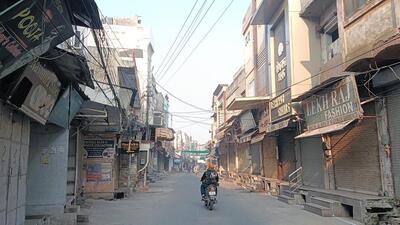 A deserted market during the bandh called in Phagwara on Wednesday to protest the assault of a Shiv Sena Punjab leader and his son on Tuesday evening. (HT Photo) A deserted market during the bandh called in Phagwara on Wednesday to protest the assault of a Shiv Sena Punjab leader and his son on Tuesday evening. (HT Photo)