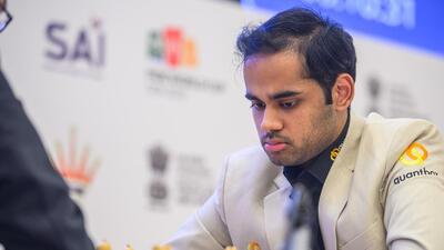 Arjun Erigaisi. (FIDE) Arjun Erigaisi. (FIDE)