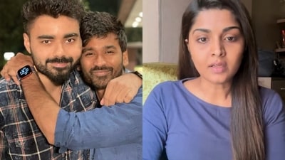 Dhanush's manager Shreyas and Manya Anand have released statements on social media clarifying the issue. Dhanush's manager Shreyas and Manya Anand have released statements on social media clarifying the issue.