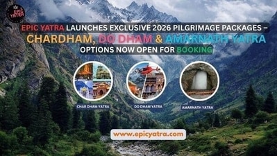 Introducing Epic Yatra's 2026 Pilgrimage Packages Bookings Now Available for Chardham Do Dham & Amarnath Yatra Tours Introducing Epic Yatra's 2026 Pilgrimage Packages Bookings Now Available for Chardham Do Dham & Amarnath Yatra Tours