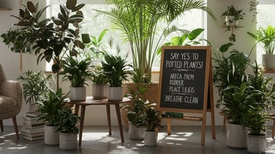 Beat Delhi's toxic air with some green magic by bringing home air-purifying plants, which can act as nature's air purifiers to freshen up your space. (Made using Gemini AI) Beat Delhi's toxic air with some green magic by bringing home air-purifying plants, which can act as nature's air purifiers to freshen up your space. (Made using Gemini AI)