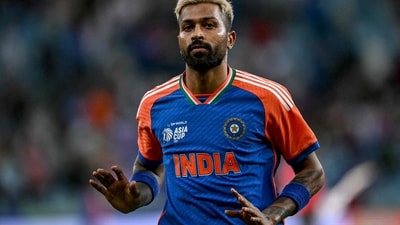 Hardik Pandya last played in the Asia Cup (AFP) Hardik Pandya last played in the Asia Cup (AFP)