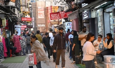 Delhi’s Khan Market slipped one spot in global rankings this year, from 23rd to 24th, but retained its position as India’s most expensive high-street retail location. (HT File) Delhi’s Khan Market slipped one spot in global rankings this year, from 23rd to 24th, but retained its position as India’s most expensive high-street retail location. (HT File)