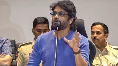 Nagarjuna revealed how six months ago his family member was held in 'digital arrest'. (PTI) Nagarjuna revealed how six months ago his family member was held in 'digital arrest'. (PTI)