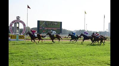 Officials cited judicial precedents noting that betting on horse races was driven “by skill and knowledge”. (BENGALURU TURF CLUB) Officials cited judicial precedents noting that betting on horse races was driven “by skill and knowledge”. (BENGALURU TURF CLUB)