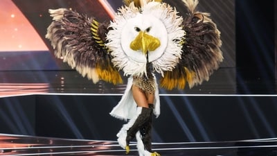 Miss USA Audrey Eckert competes in the national costume competition. (AP) Miss USA Audrey Eckert competes in the national costume competition. (AP)