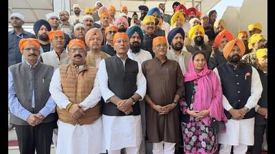 The Punjab unit of the Bharatiya Janata Party (BJP) on Wednesday organised a “kirtan darbar” at Anandpur Sahib, marking the commencement of a series of religious programmes dedicated to the 350th year of the martyrdom of Guru Teg Bahadur, revered as “Hind Di Chadar” for his sacrifice for humanity and religious freedom.