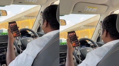 The Uber driver had downloaded all the tech tutorials and had been studying them regularly. (Image-X) The Uber driver had downloaded all the tech tutorials and had been studying them regularly. (Image-X)