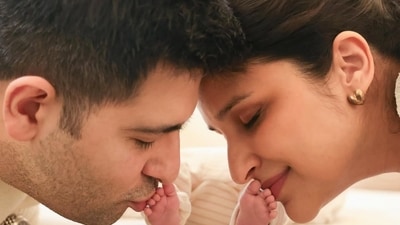 Parineeti and Raghav, married in September 2023, introduce their newborn son Neer, celebrating their love and new parenthood. (Instagram: parineetichopra) Parineeti and Raghav, married in September 2023, introduce their newborn son Neer, celebrating their love and new parenthood. (Instagram: parineetichopra)