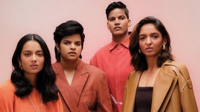 Harmanpreet Kaur, Shafali Verma, Deepti Sharma and Pratika Rawal. (Instagram/vogueindia) Harmanpreet Kaur, Shafali Verma, Deepti Sharma and Pratika Rawal. (Instagram/vogueindia)