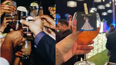 At modern weddings, the bar isn't just serving drinks, it’s serving identity. At modern weddings, the bar isn't just serving drinks, it’s serving identity.