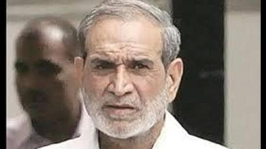 Former Congress MP Sajjan Kumar (HT File)
