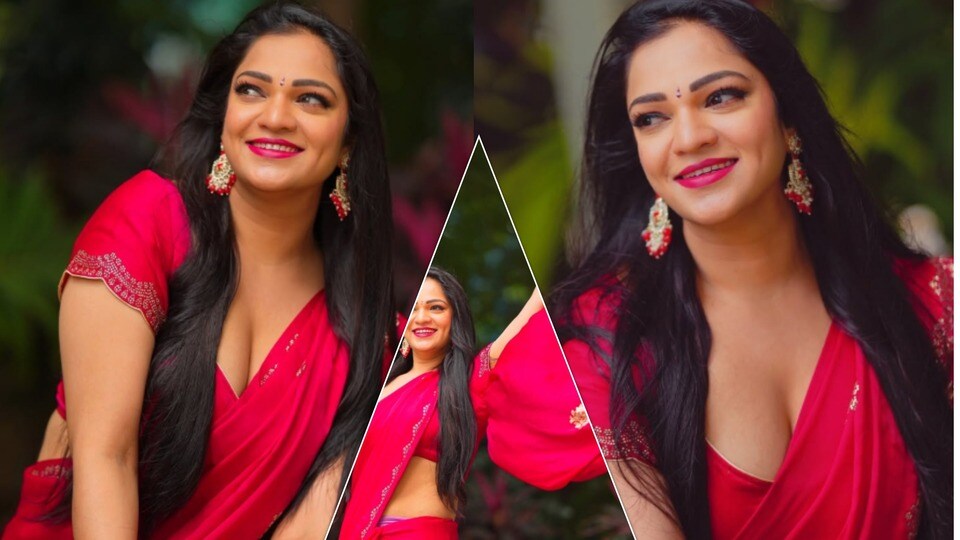 <p>చీరలో అందాలు పరిచేసింది బిగ్ బాస్ బ్యూటీ అశ్విని శ్రీ. ఇవాళ (నవంబర్ 19) ఇన్ స్టాగ్రామ్ లో ఈ పిక్స్ పోస్టు చేసింది ఈ భామ.</p>(instagram-Ashwini Sree)