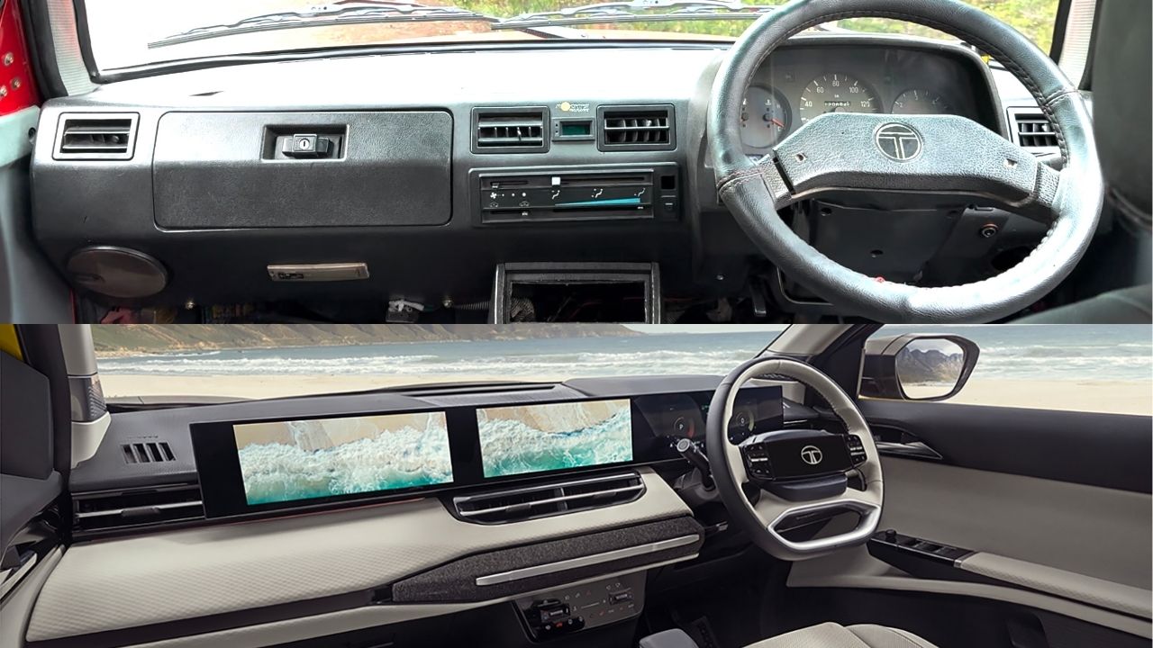 While the cabin of the 1991 Sierra was relatively barebones, the 2025 model makes drastic upgrades for an upmarket audience While the cabin of the 1991 Sierra was relatively barebones, the 2025 model makes drastic upgrades for an upmarket audience