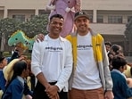 Deepinder Goyal was seen wearing a small device on his temple recently. 